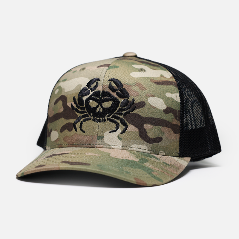 Bone Crab Trucker Hat // Multicam®
