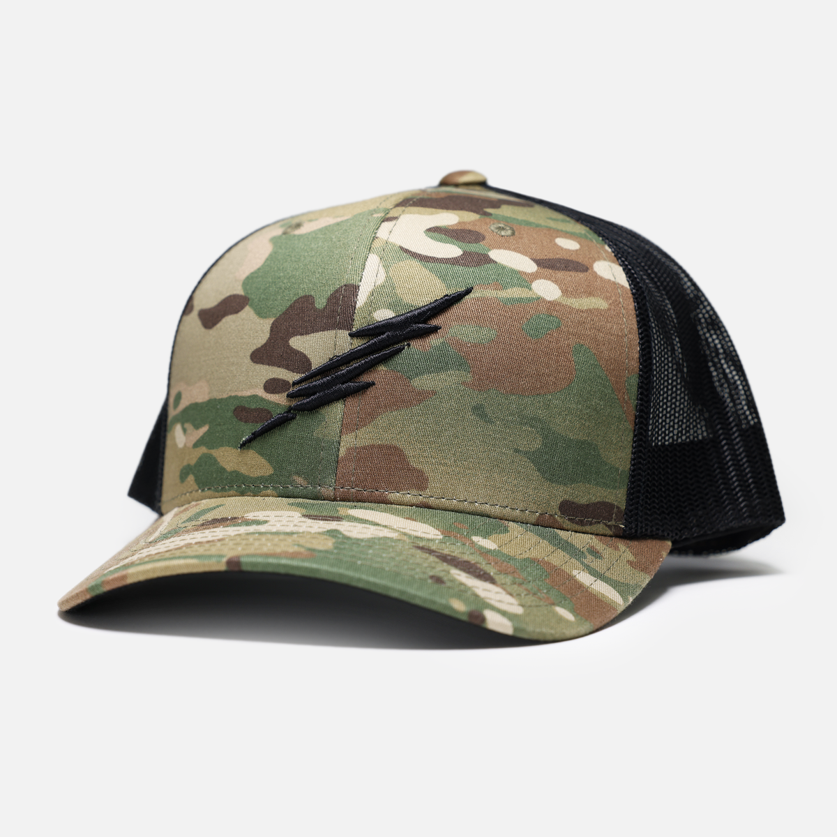 Brand Trucker Hat // Multicam