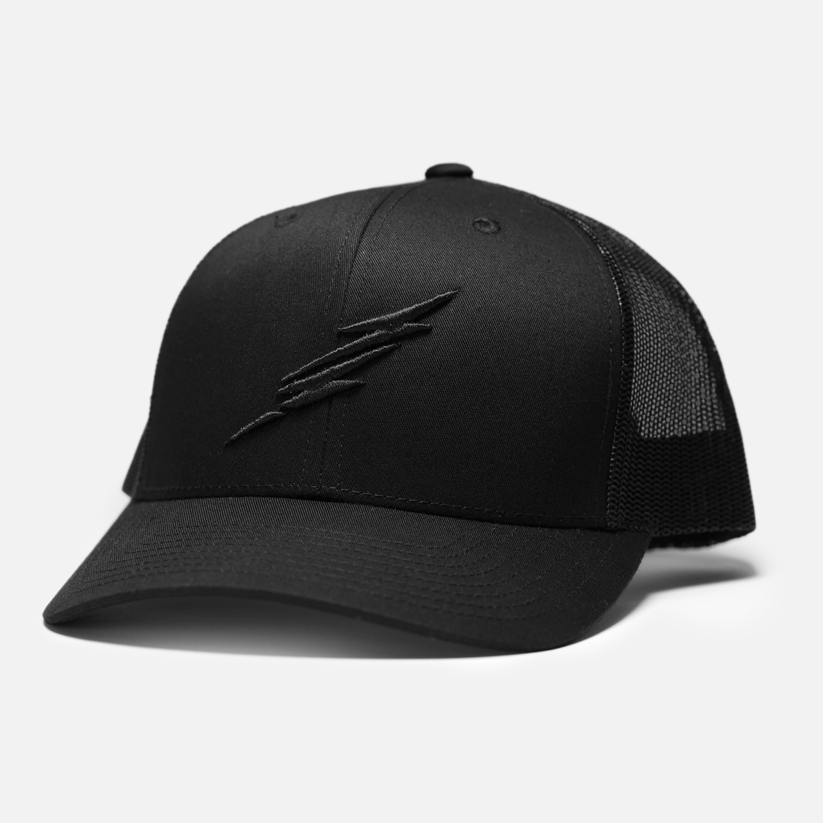 Brand Trucker Hat // Black