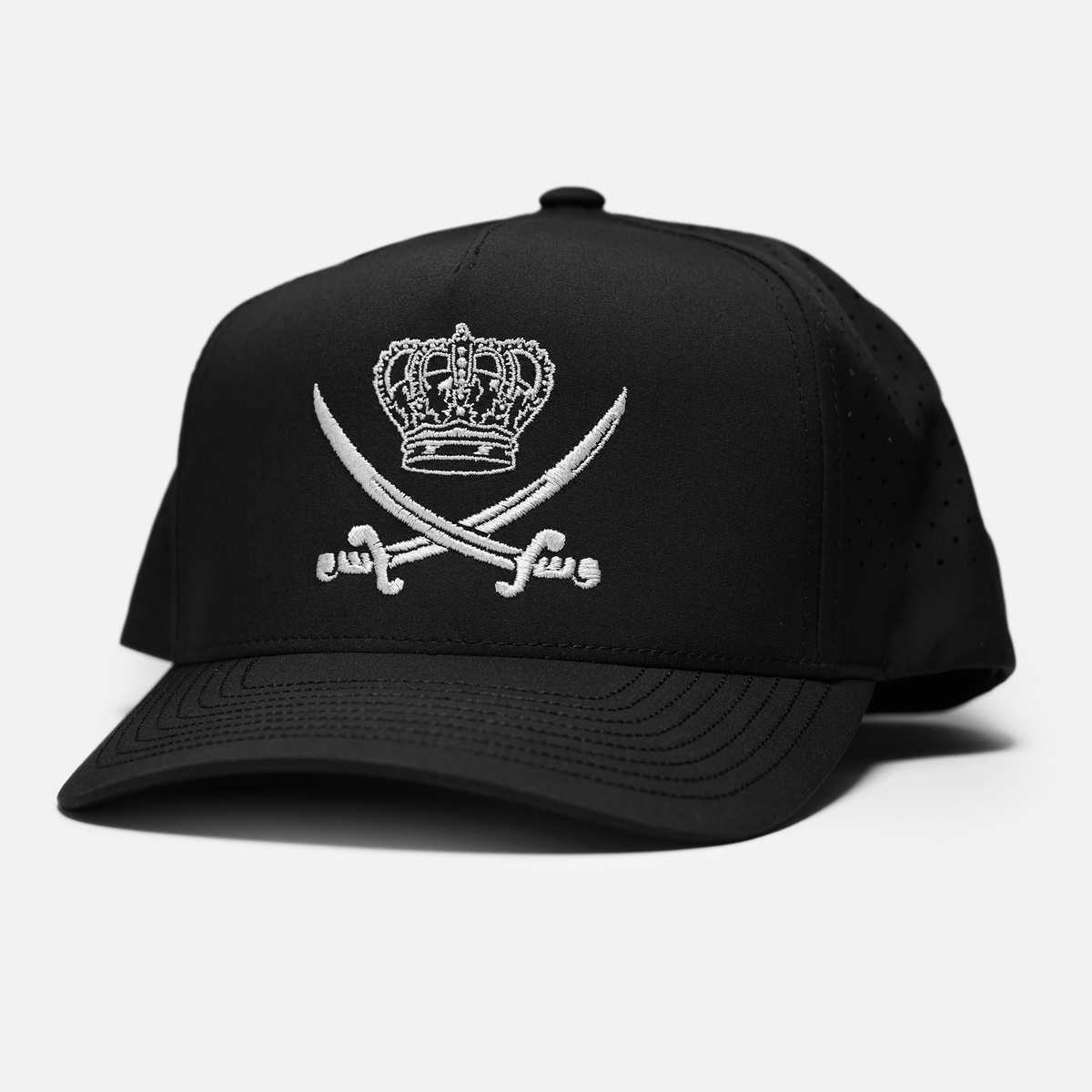 Crown City Trucker Hat // Black