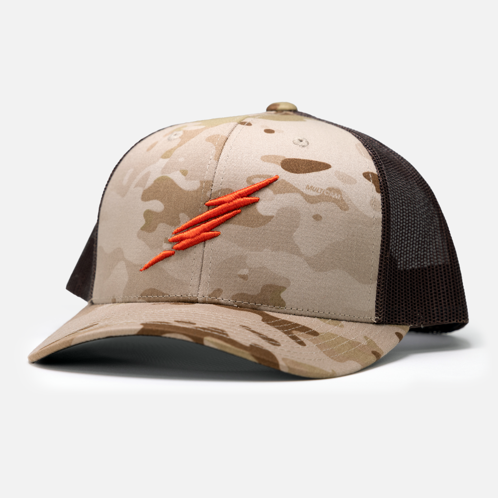 Brand Trucker Hat // Multicam® Arid