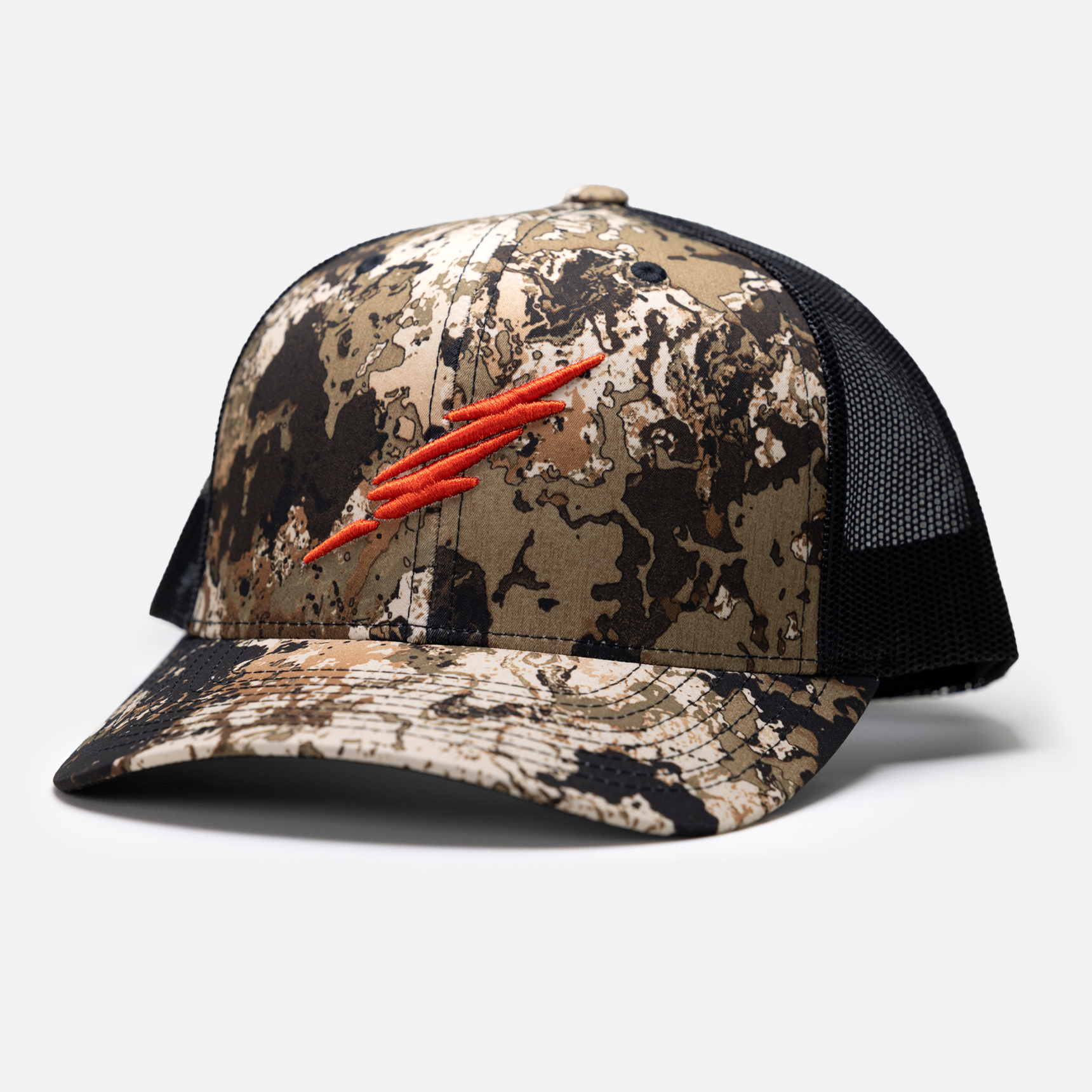 Brand Trucker Hat // Veil Camo® Wideland
