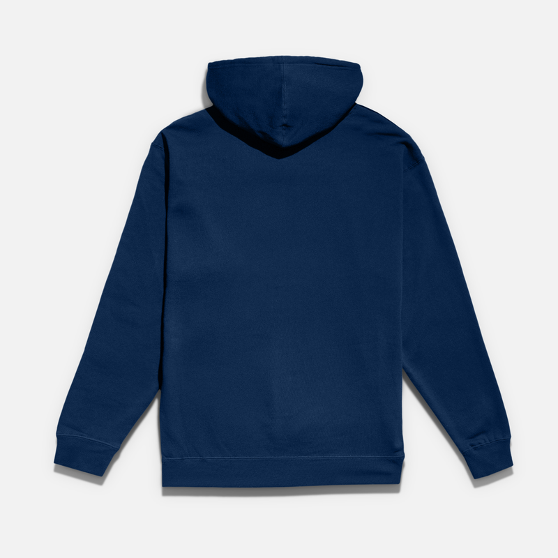 Bone Bison Hybrid Hoodie // Navy Blue