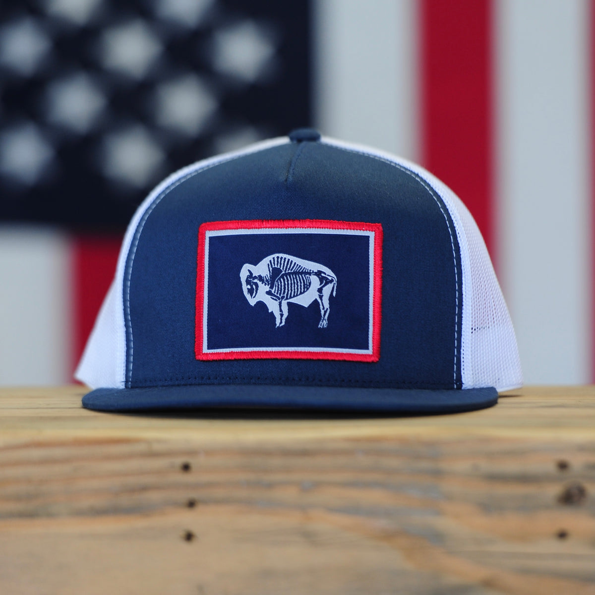 Bone Bison Trucker Hat // OG Colorway