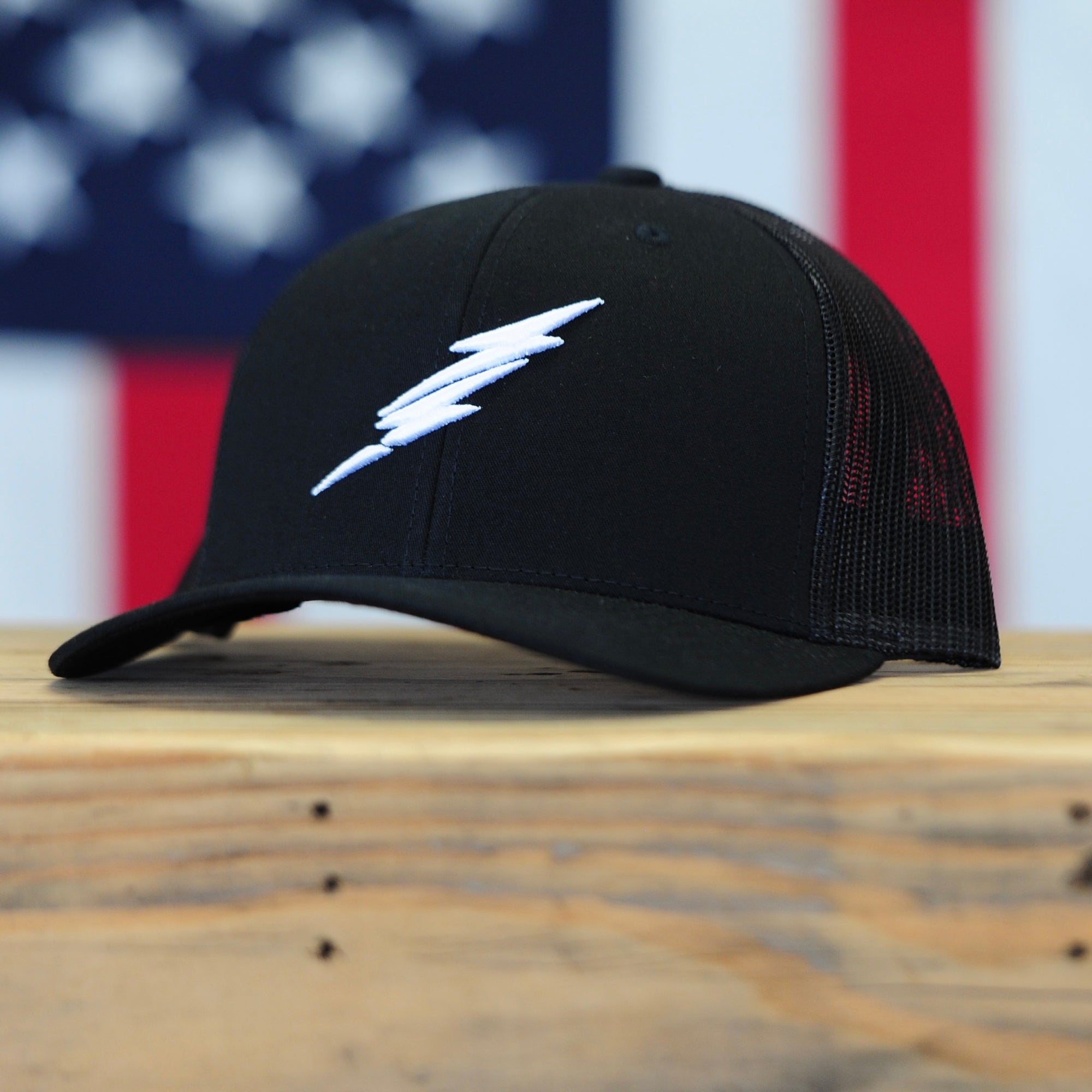 Brand Trucker Hat // Glow In The Dark