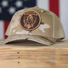 Leather Patch Trucker Hats