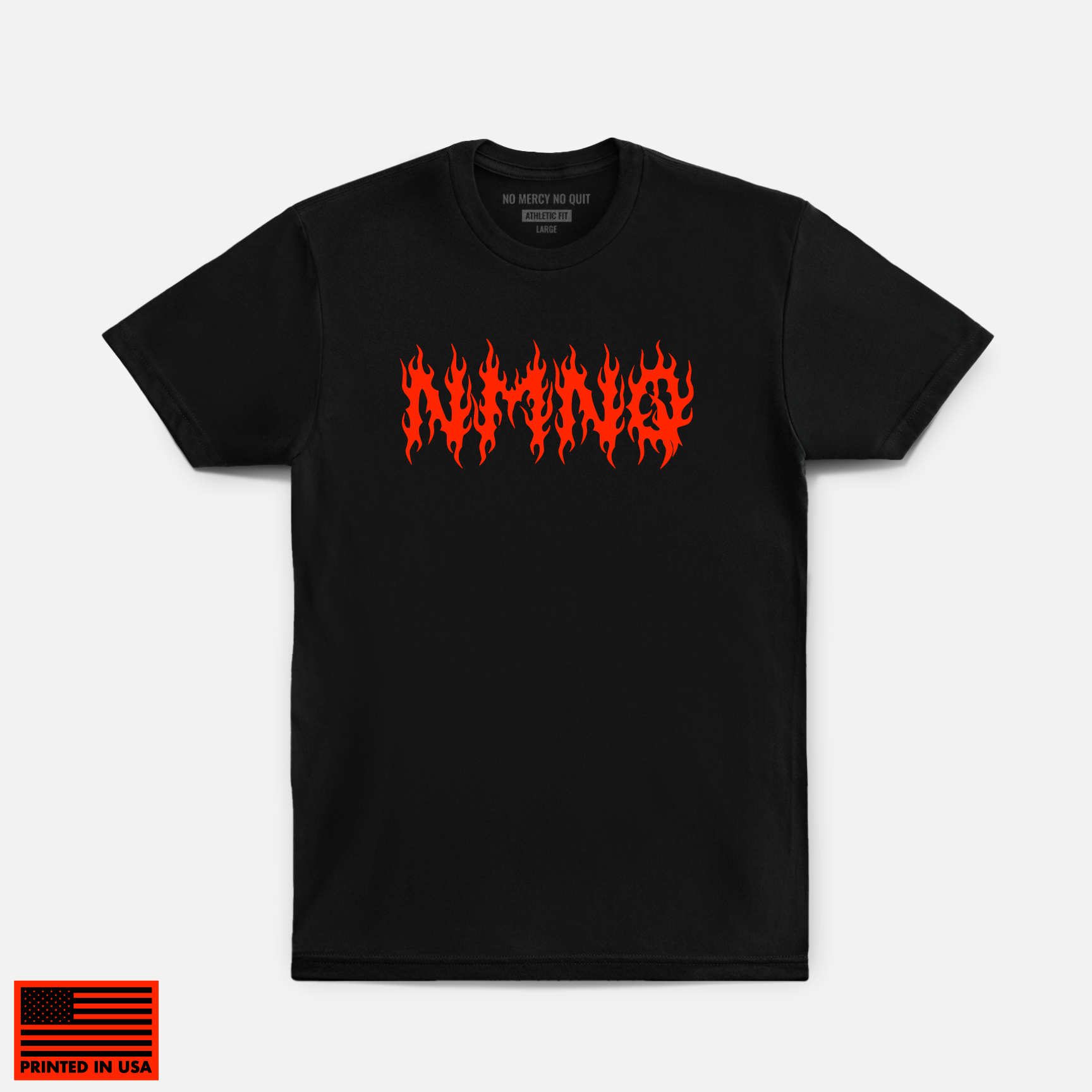 NMNQ Hybrid Tee // Blood Orange