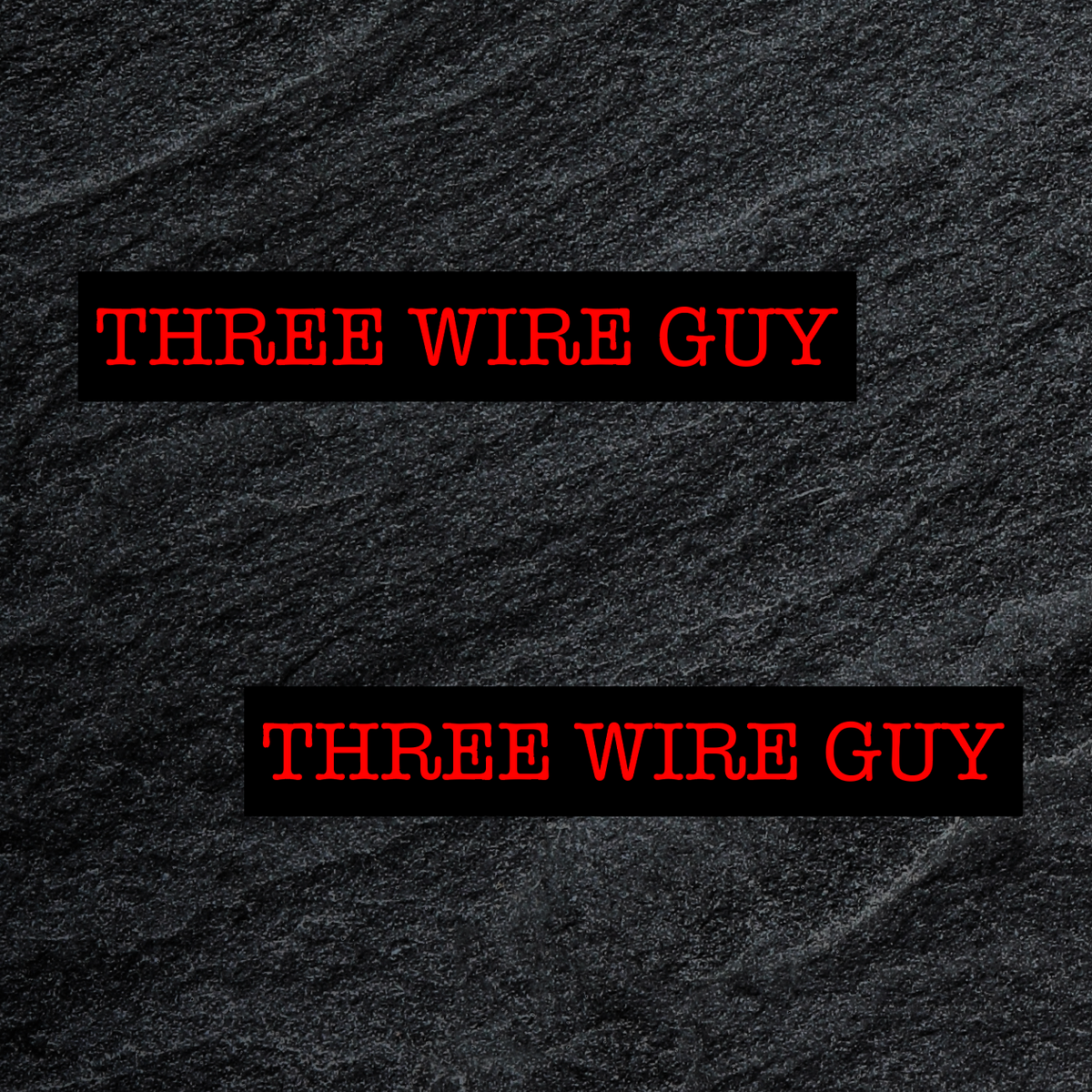 Three Wire Guy Sticker Pack