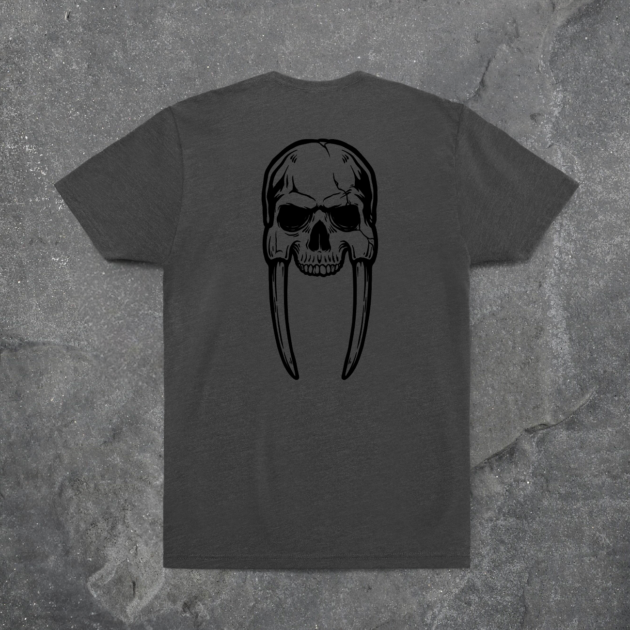 Det Lima Hybrid Tee // Charcoal Gray