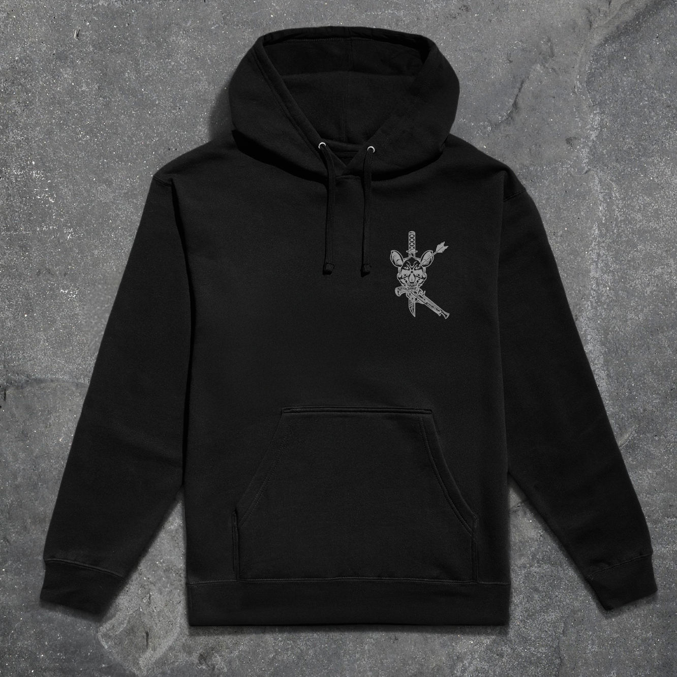 Det Kilo Hybrid Hoodie // Black
