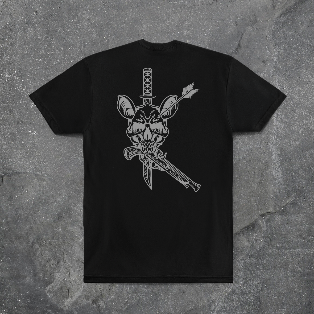 Det Kilo Hybrid Tee // Black