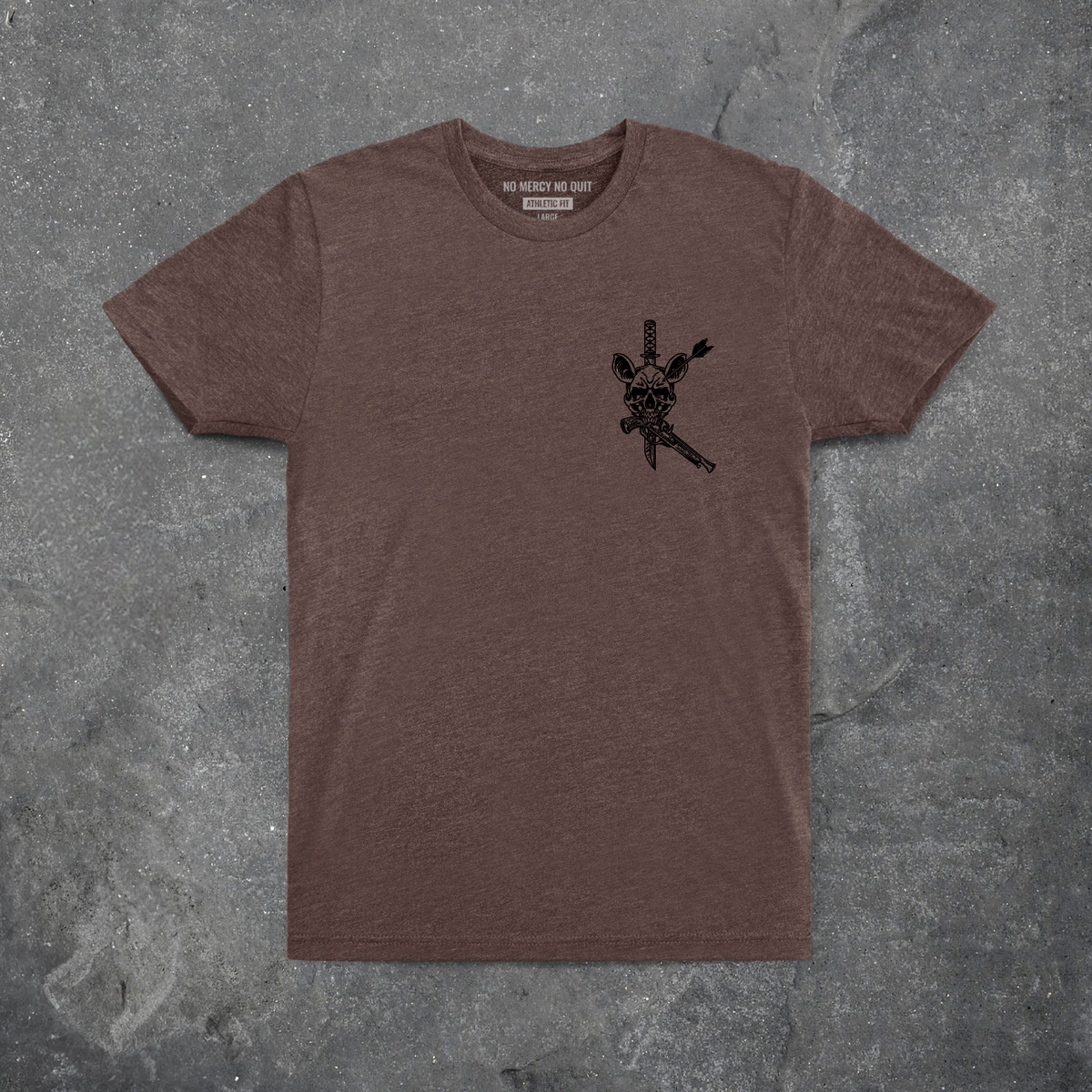 Det Kilo Hybrid Tee // Brown