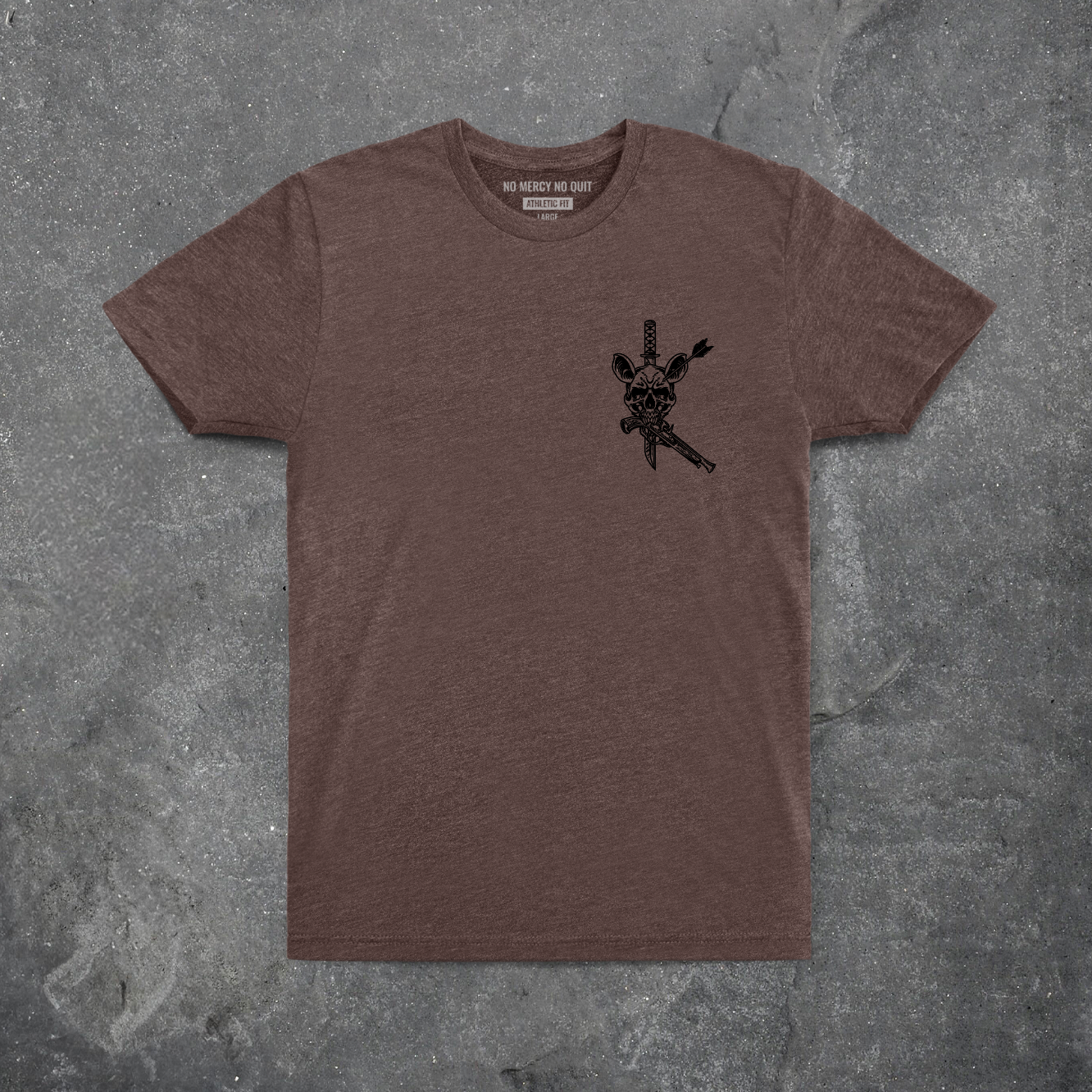 Det Kilo Hybrid Tee // Brown