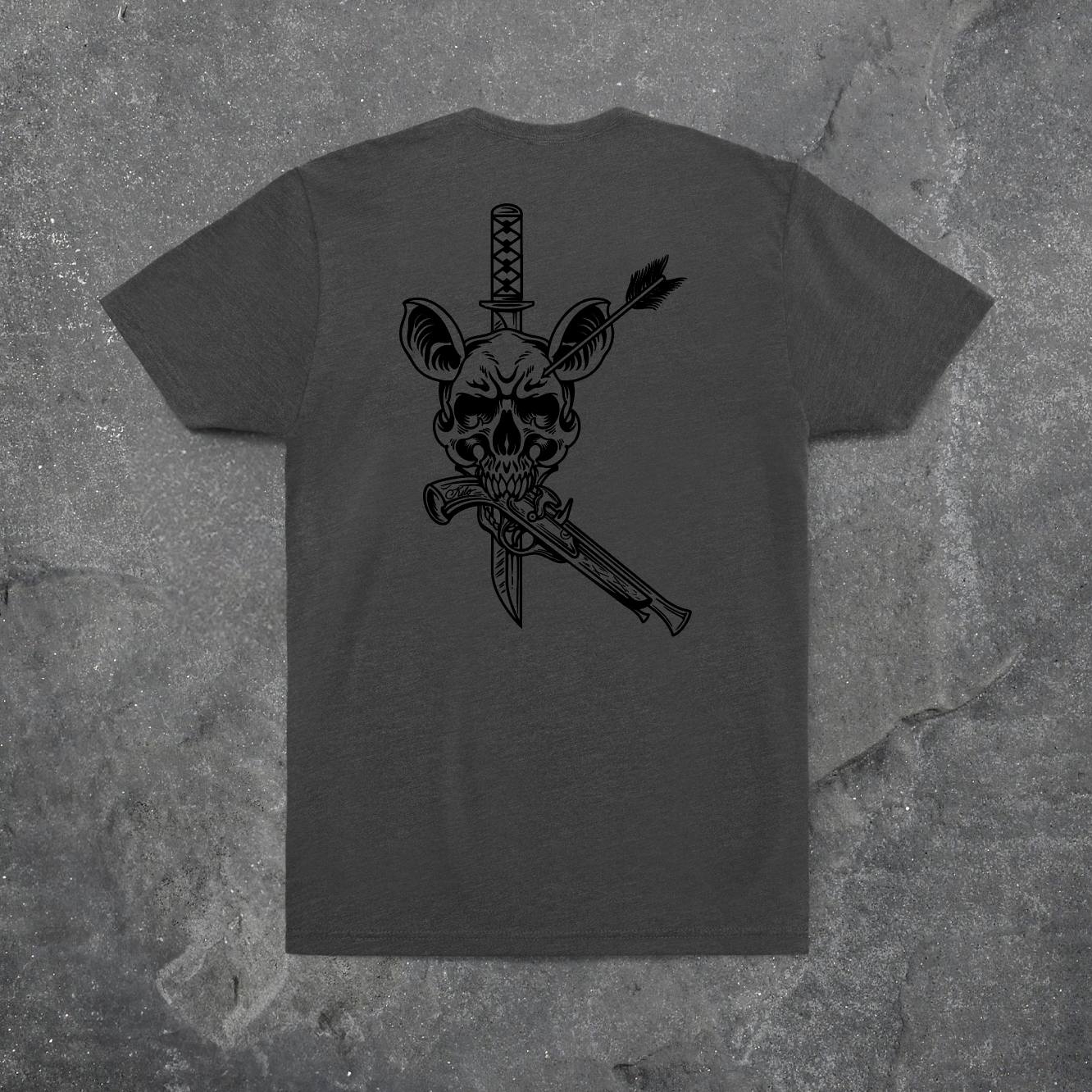 Det Kilo Hybrid Tee // Gray