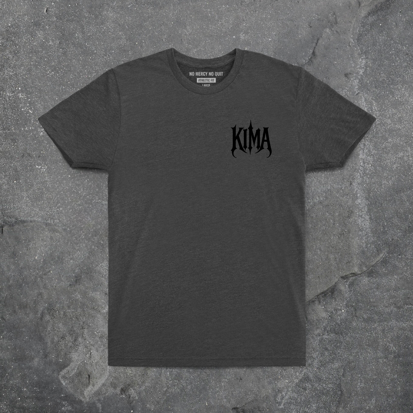 Kima Hybrid Tee // Gray