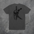 Kima Hybrid Tee // Gray