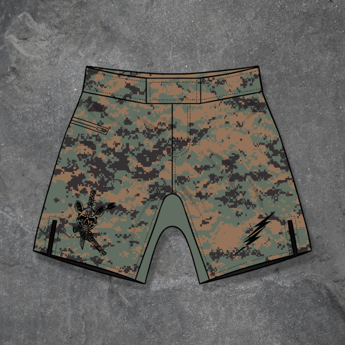 Det Kilo V1 Athletic Shorts // MARPAT