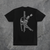 Kima Hybrid Tee // Black