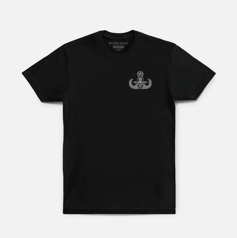 EOD Badge Hybrid Tee // Black