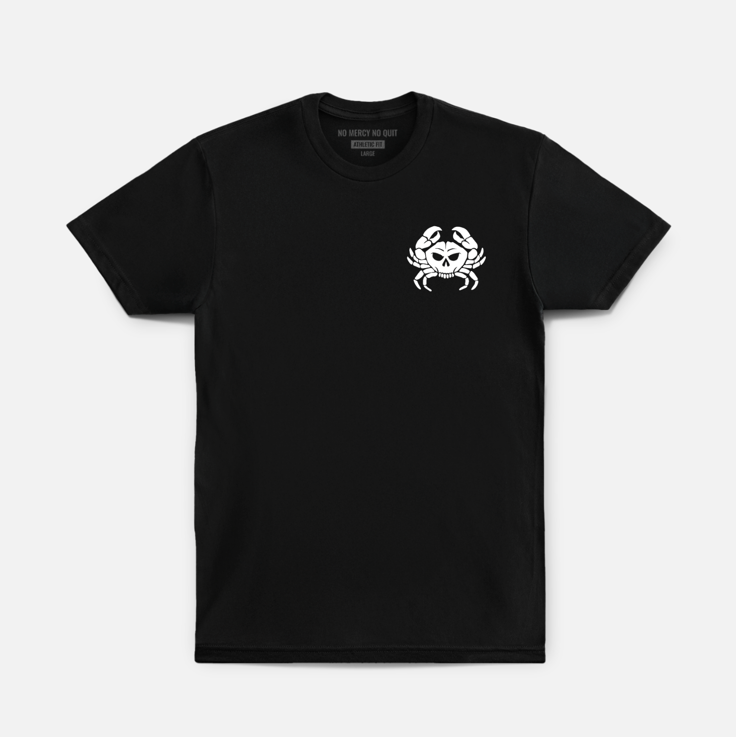 Bone Crab Hybrid Tee // Black