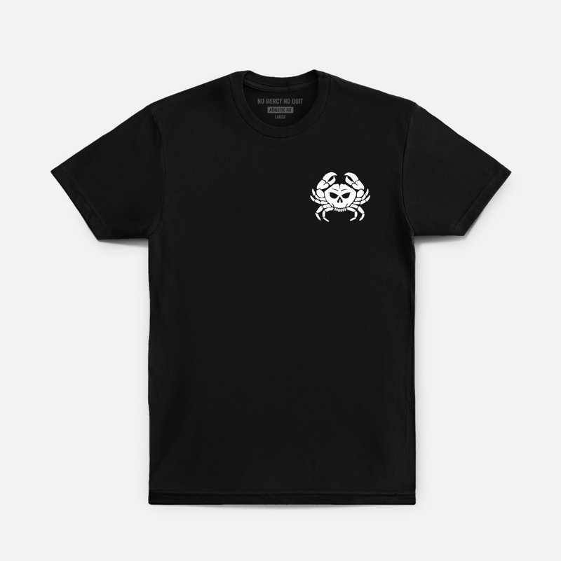 Bone Crab Hybrid Tee // Black