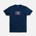 Bone Bison Hybrid Tee // Navy Blue