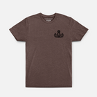 EOD Badge Hybrid Tee // Brown