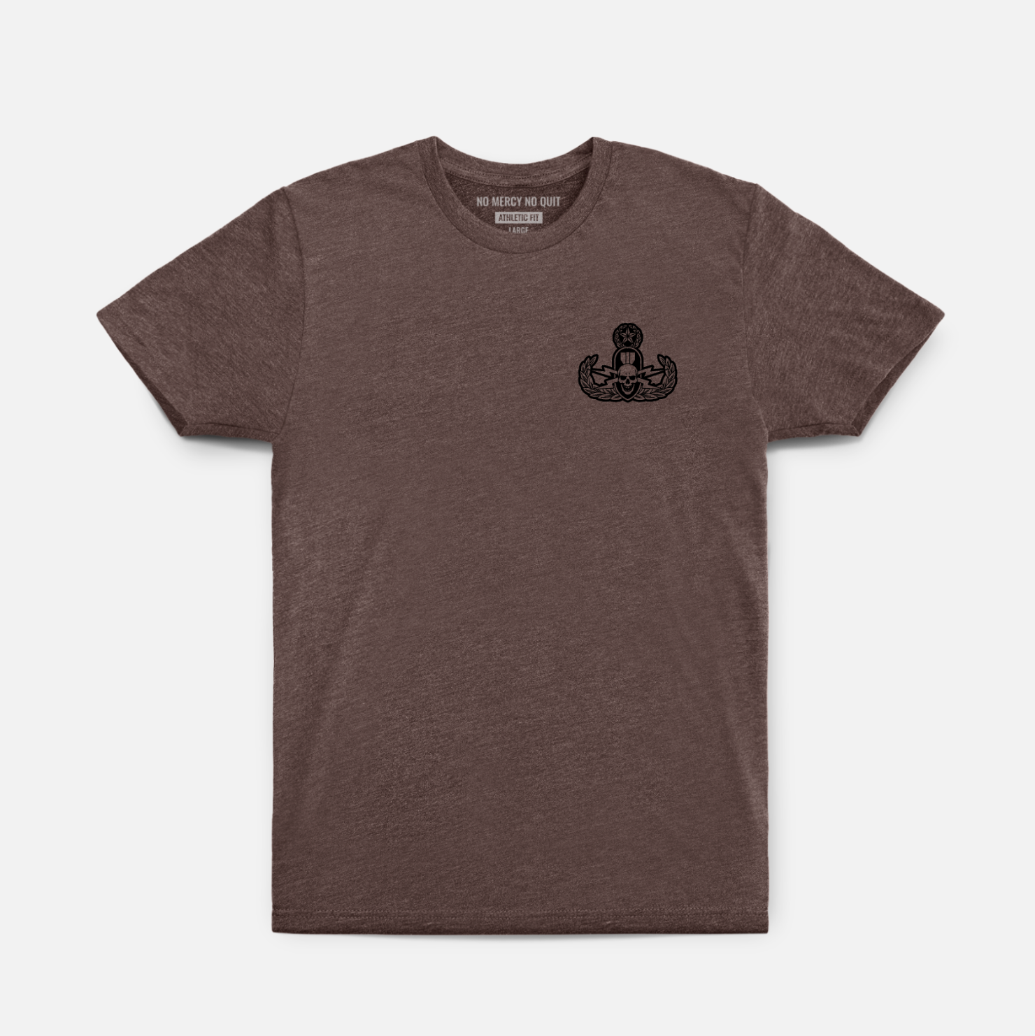 EOD Badge Hybrid Tee // Brown