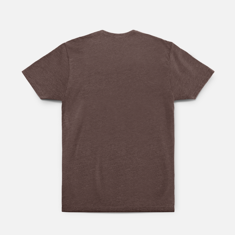 EOD Badge Hybrid Tee // Brown