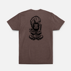 Three Wire Guy Hybrid Tee // Brown
