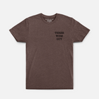 Three Wire Guy Hybrid Tee // Brown