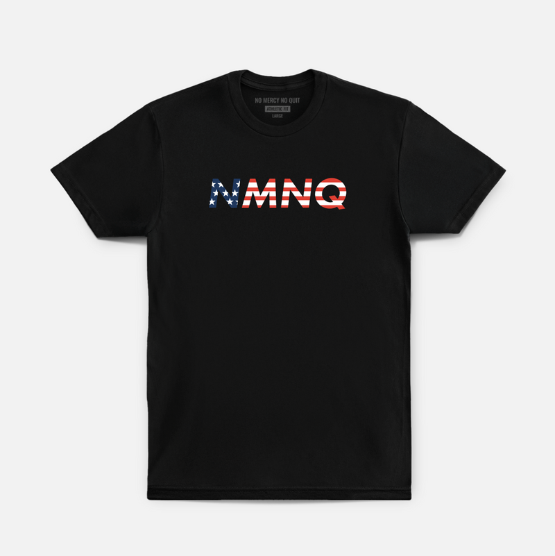 Patriot Hybrid Tee // Black