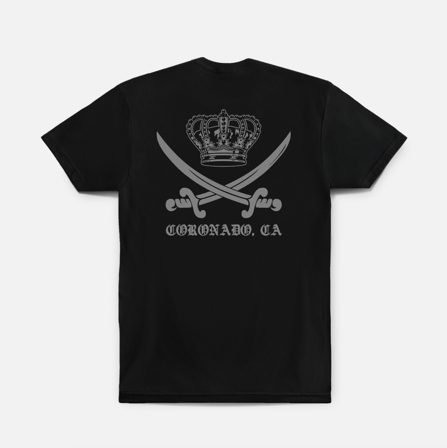 Crown City Hybrid Tee // Black