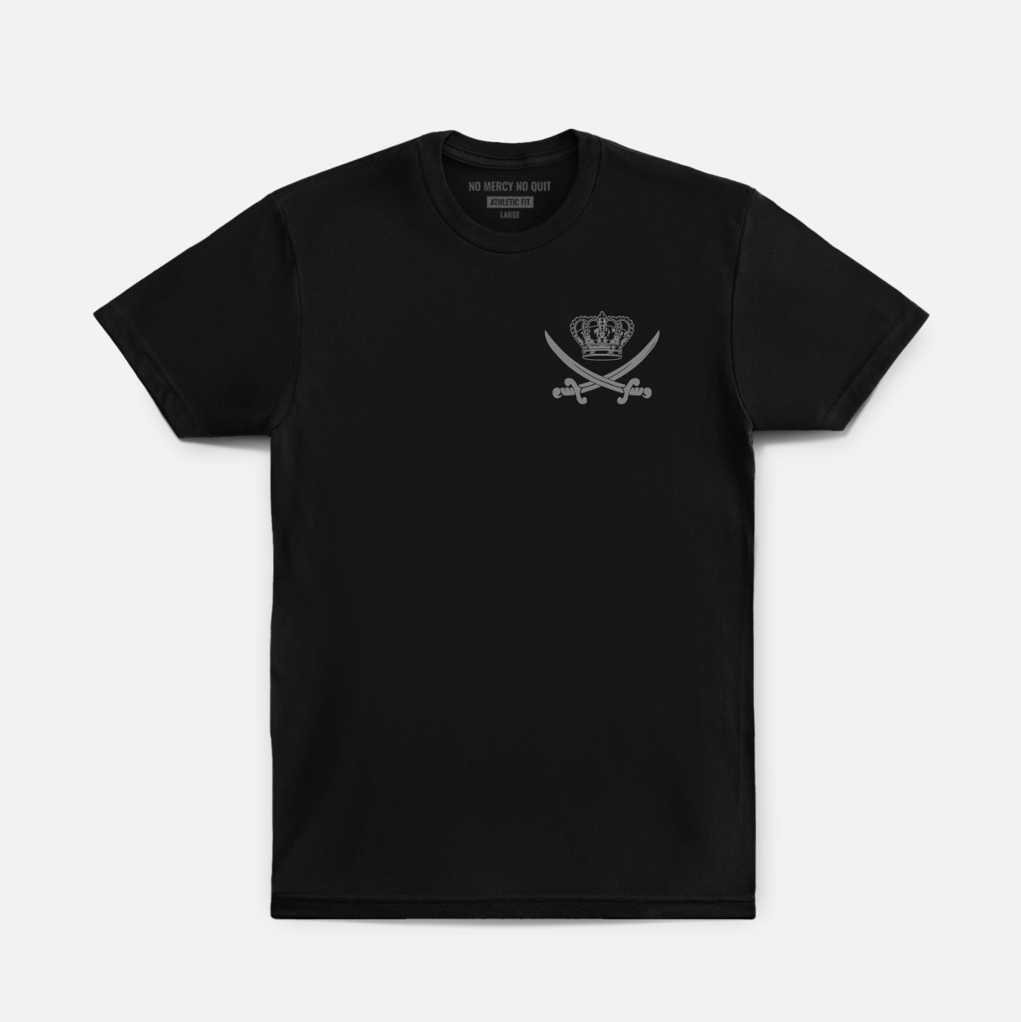 Crown City Hybrid Tee // Black