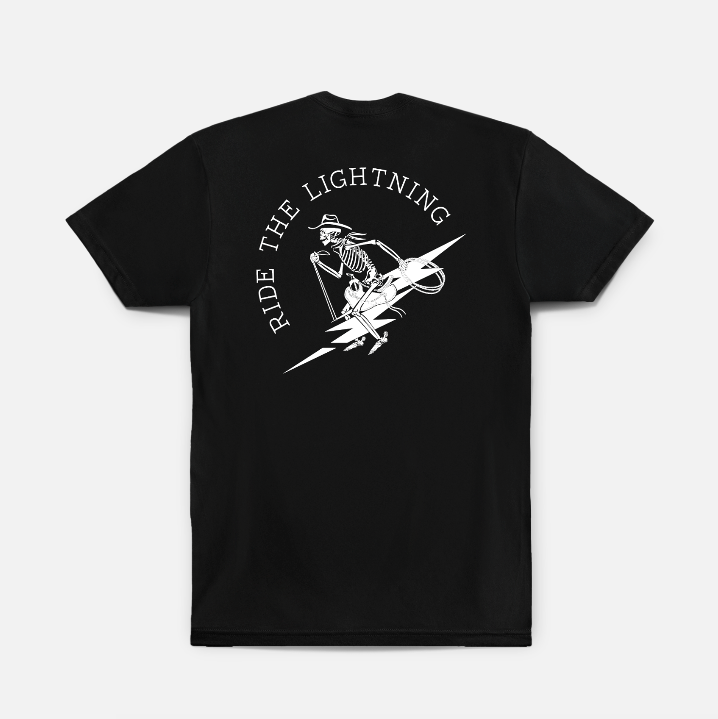 Ride The Lightning Hybrid Tee // Black