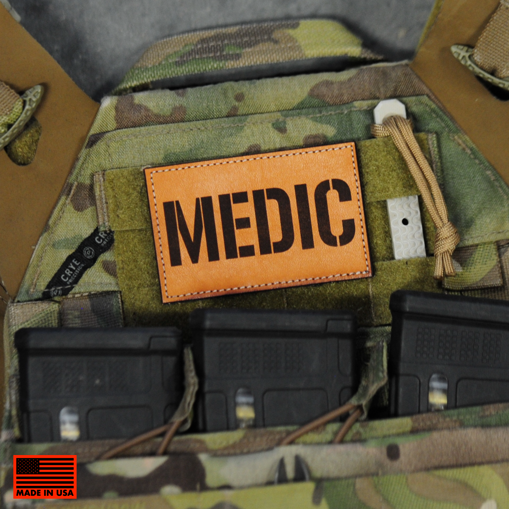 MEDIC Leather Patch