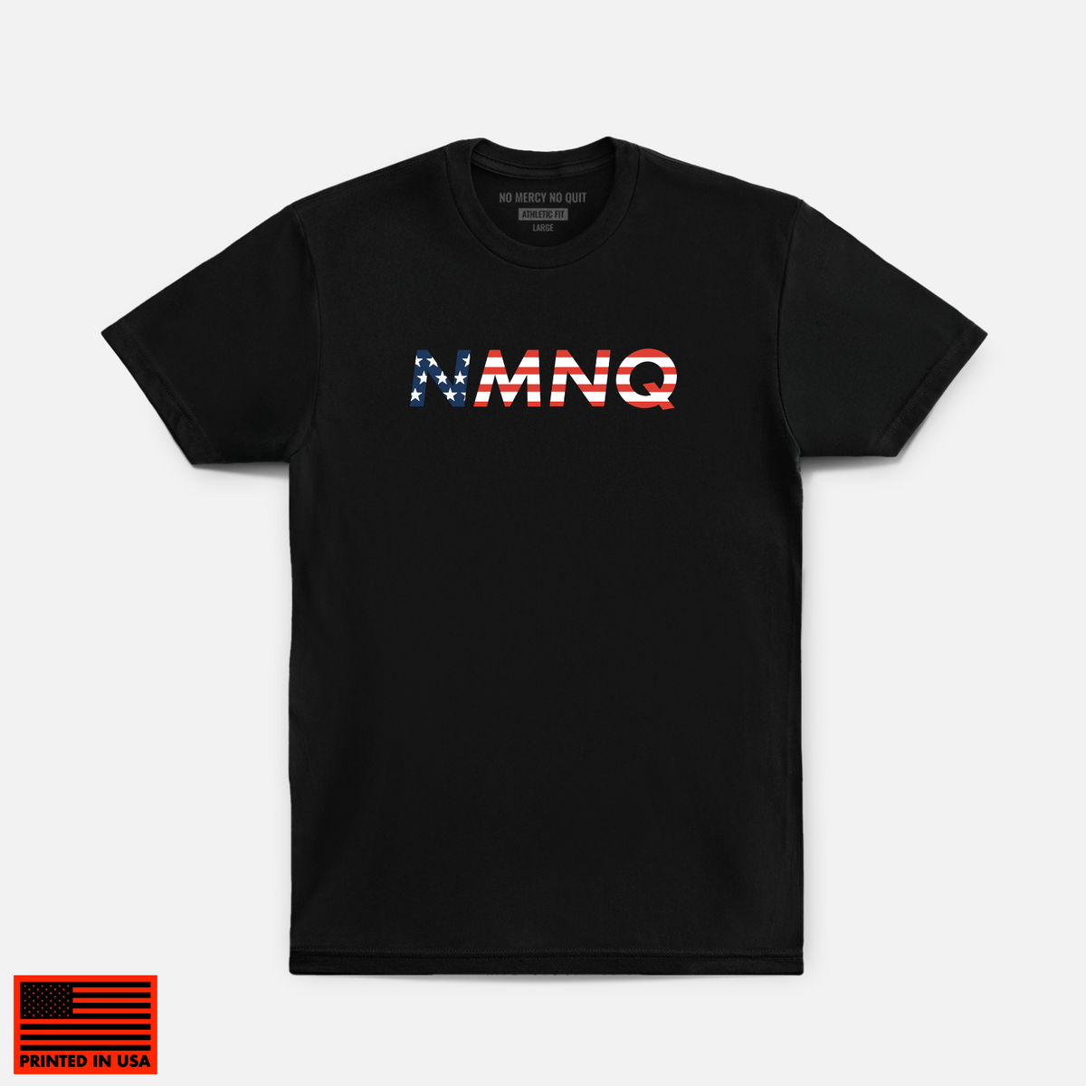 Patriot Hybrid Tee // Black