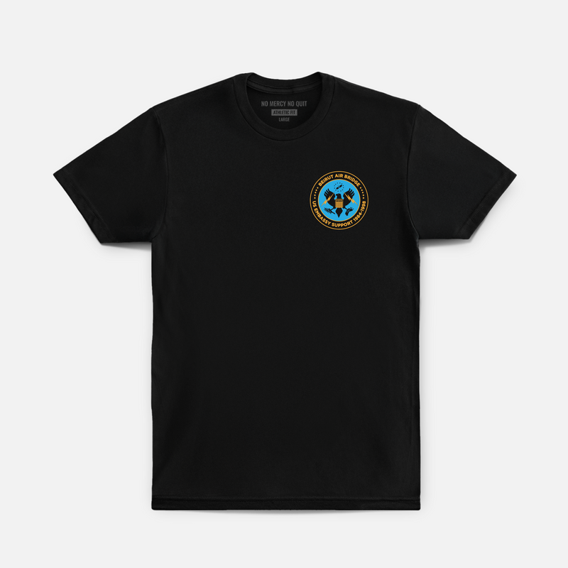 Eagle Flight Det Hybrid Tee // Black