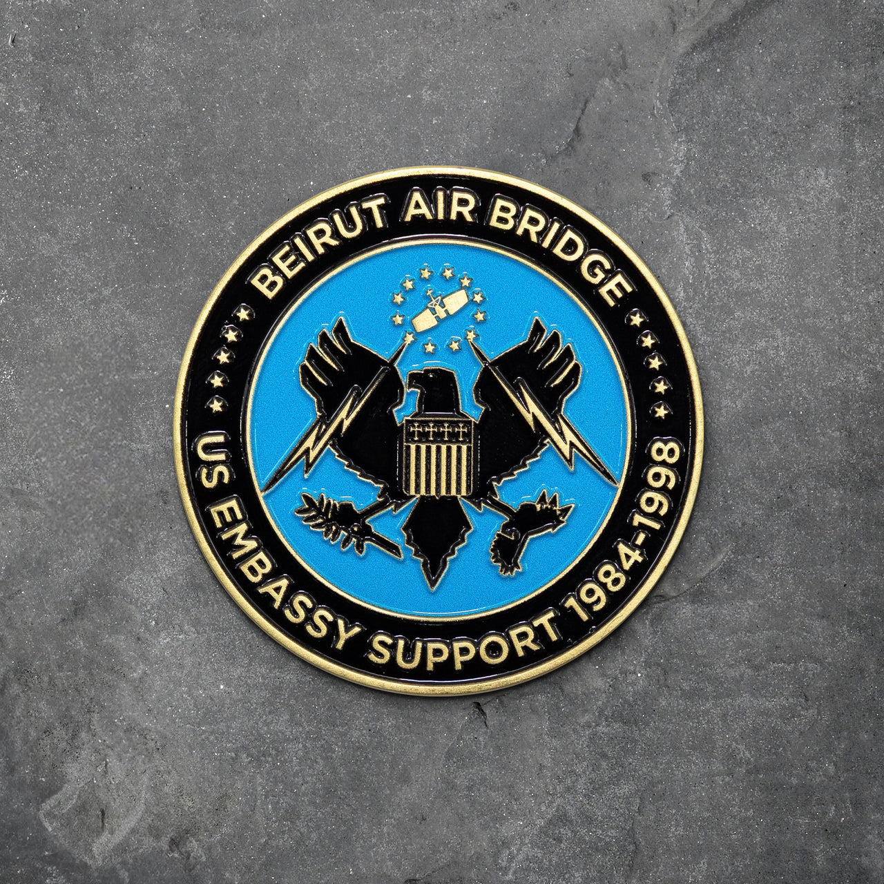 Eagle Flight Det Challenge Coin